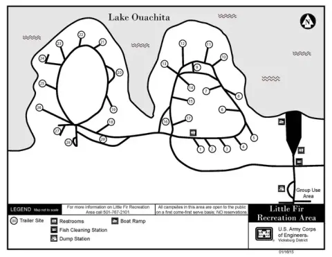 Lake Ouachita recreation area
