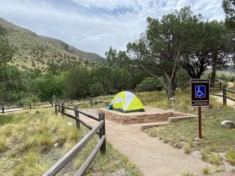 Accessible Tent Campsite