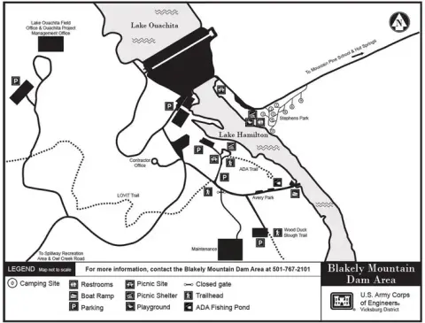 Lake Ouachita recreation area