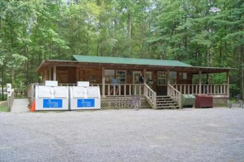 Indian Boundary Store, located in campground