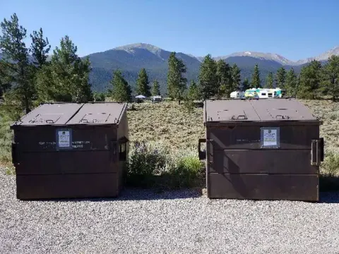 White Star Campground Dumpster