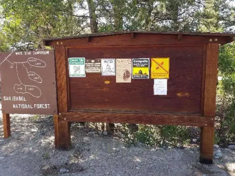 White Star Campground Information Kiosk 2