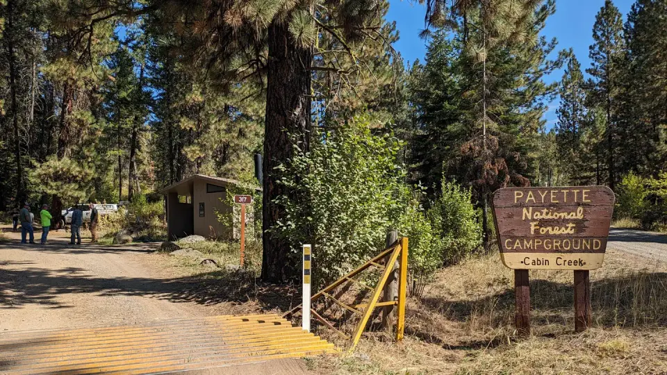 Payette National Forest recreation area