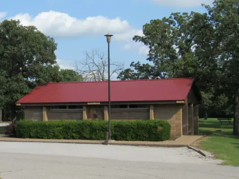 Restroom and shower facility.