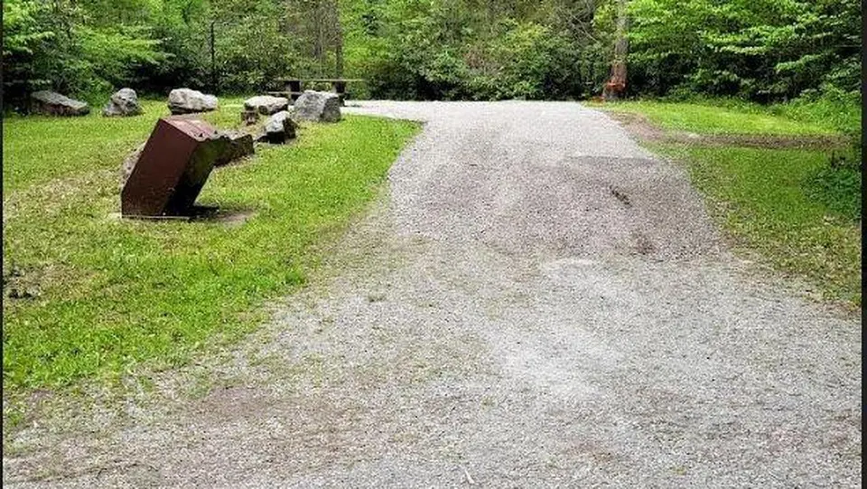 Campsite at Big Rock Campground