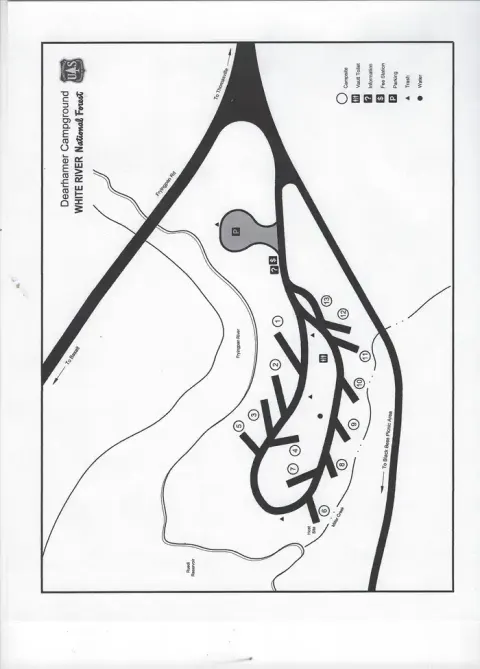 Campground Map (Current 2025)