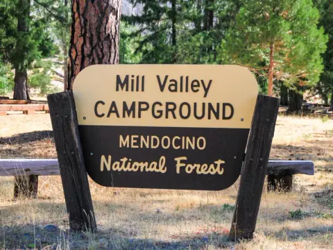 Mendocino National Forest recreation area