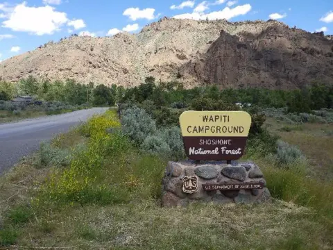 Shoshone National Forest recreation area