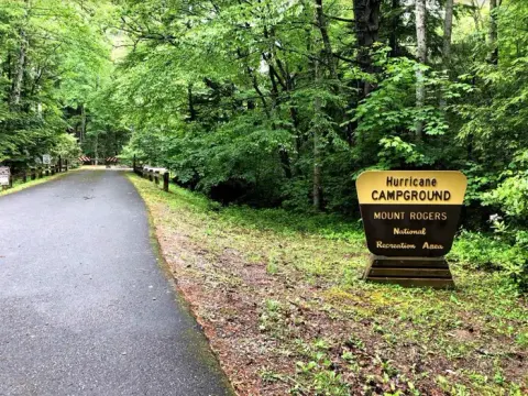 George Washington & Jefferson National Forest recreation area