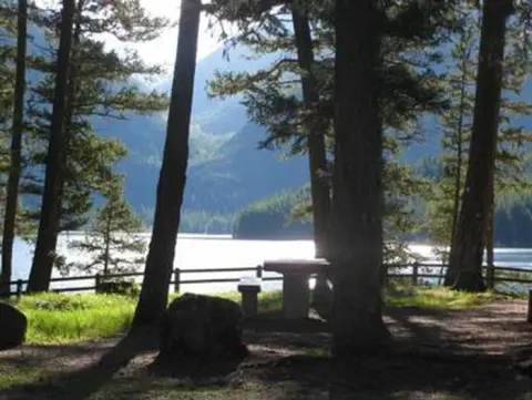 Flathead National Forest recreation area