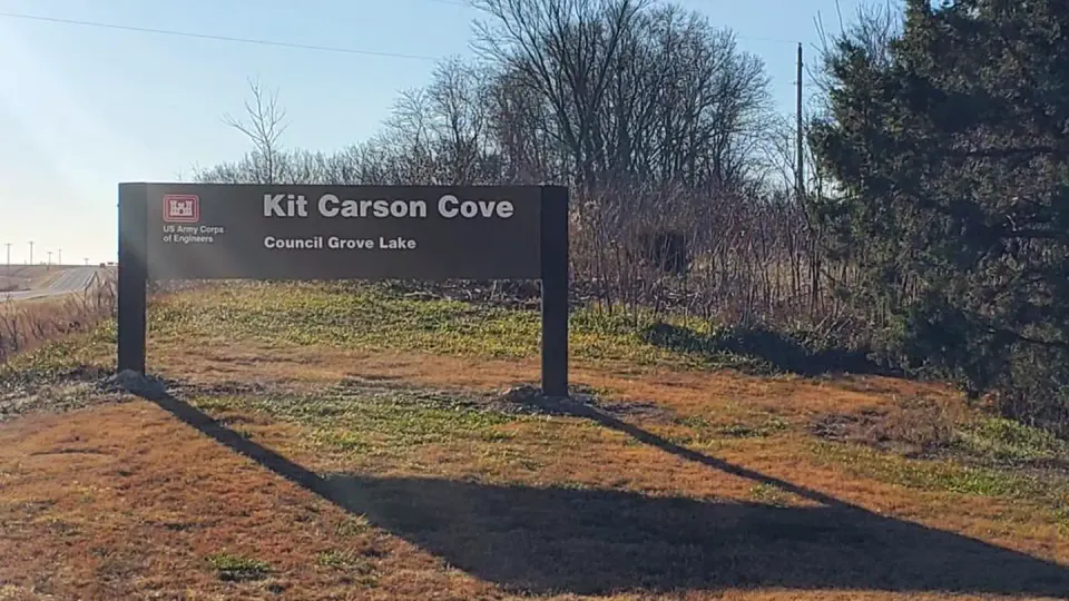 Kit Carson Sign