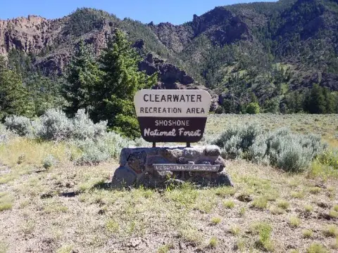 Shoshone National Forest recreation area