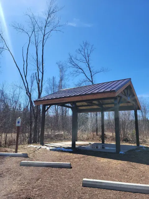 Pavilion for use by Birch Grove campers