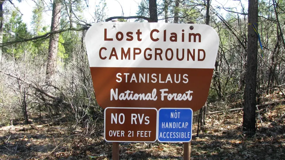 Stanislaus National Forest recreation area