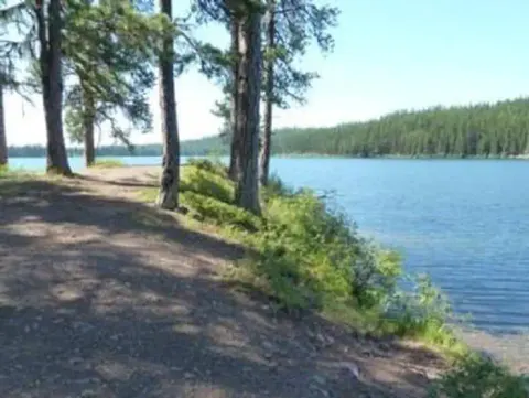 Lake Inez Group Site "point 6", looking southwest.