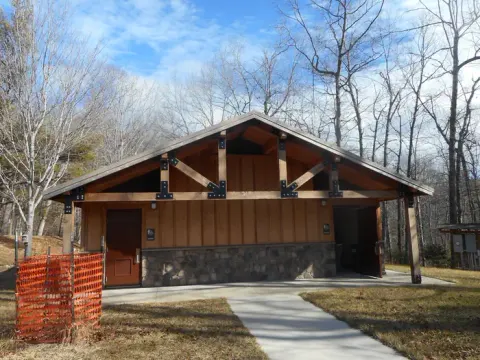 Group camp bathhouse