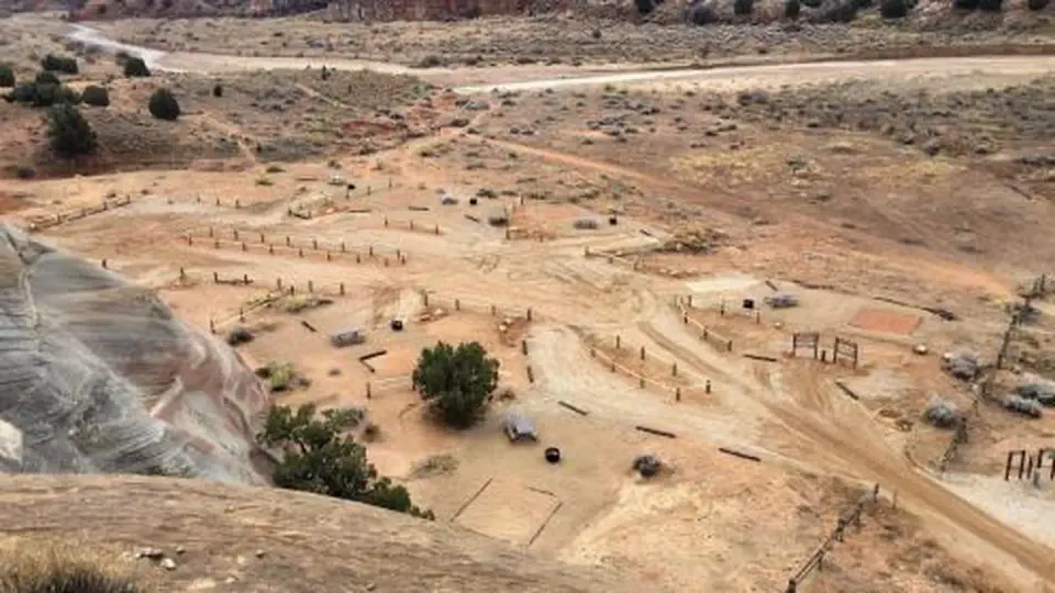 overview of Whitehouse campground