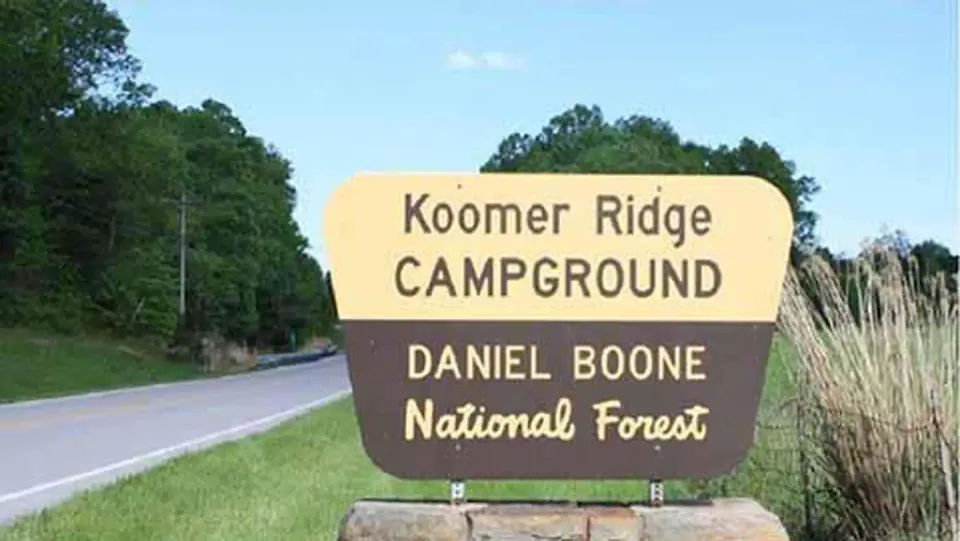 Daniel Boone National Forest recreation area