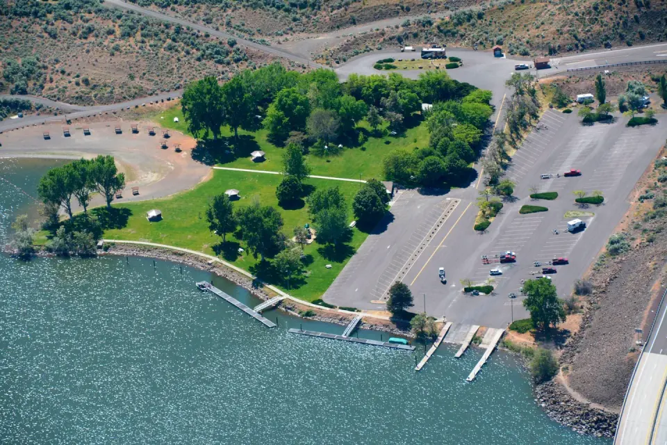 LePage Park Swim Beach, Tent Camping Area and Boat Ramp Facilities