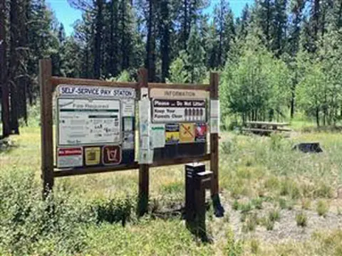 Fee Station and information board