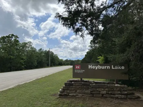 A photo of entrance to Heyburn Lake