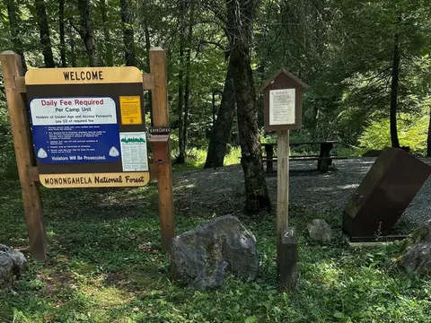 Monongahela National Forest recreation area