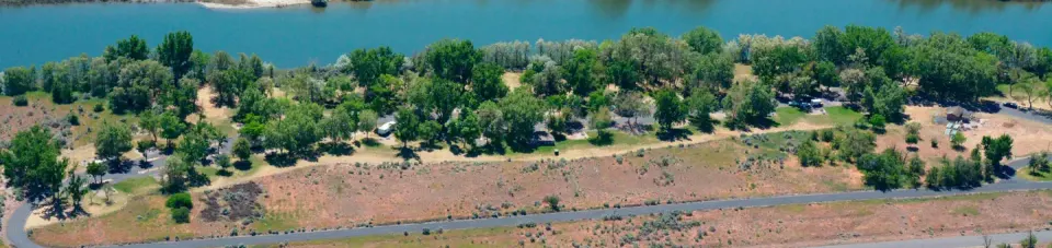 Plymouth Park Campground Aerial View