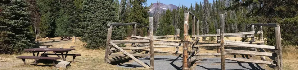 South Sister from Quinn Meadow Horse Camp