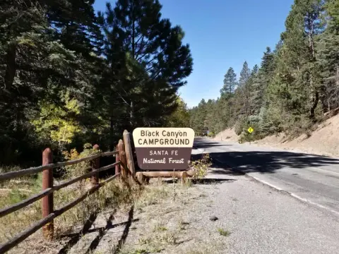 Santa Fe National Forest recreation area