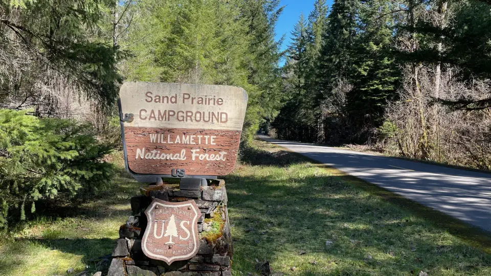 Willamette National Forest recreation area
