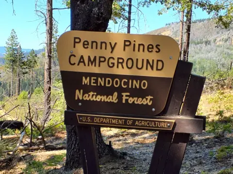 Mendocino National Forest recreation area