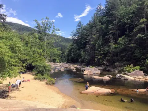 National Forests in North Carolina recreation area