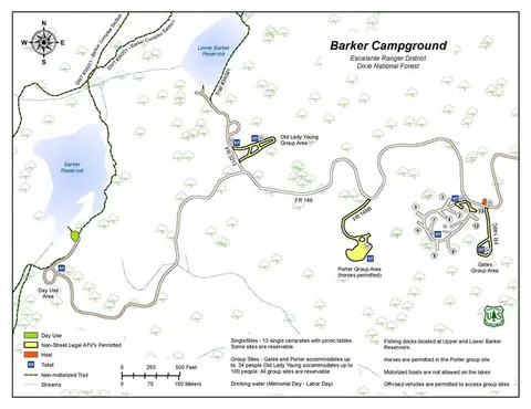 Dixie National Forest recreation area