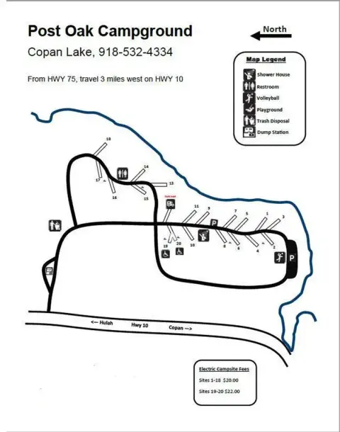 Post Oak Map