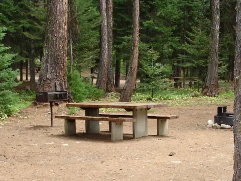Payette National Forest recreation area