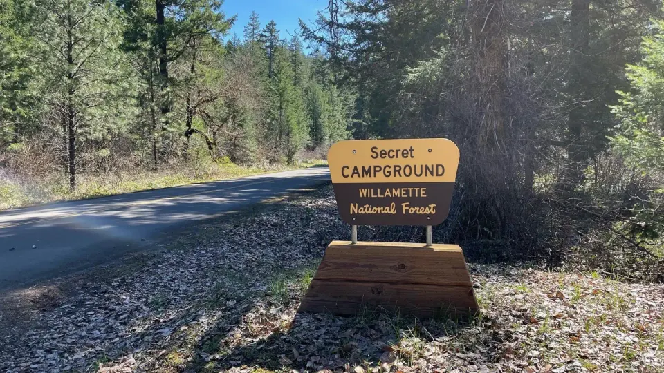 Willamette National Forest recreation area
